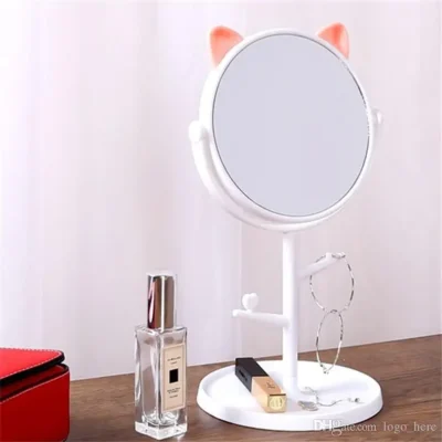 ESPEJO METALIZADO GATO Y ESTRELLA