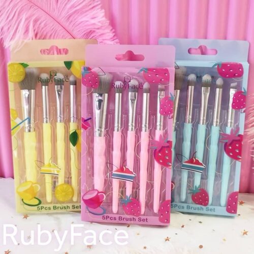 KIT BROCHAS RUBY FACE FRESA