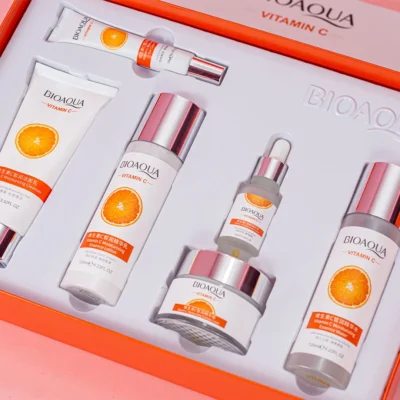 KIT FACIAL DE LUJO VITAMINA C BIOAQUA