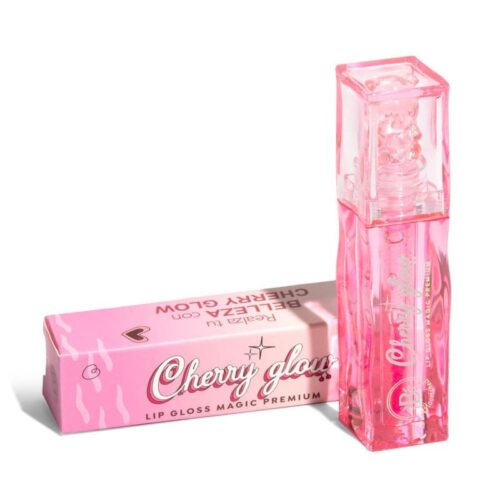 Lip Gloss Mágico Cherry Glow Bloomshell