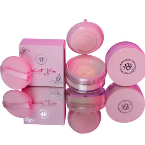 Polvo Rosado suelto Luminous mini Bloomshell