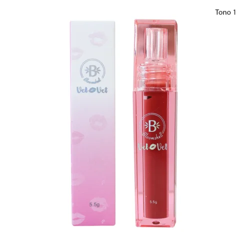 Brillo labial y tinta 2 en 1 Velvet Bloomshell